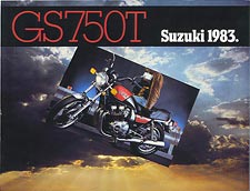 Suzuki GS 750 T brochure, USA